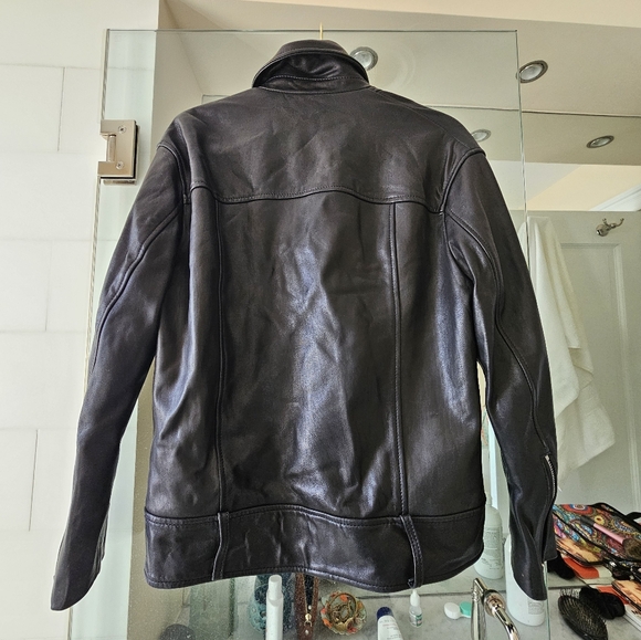 Zara Genuine Sheep Leather Jacket - size extra small - Picture 6 of 12